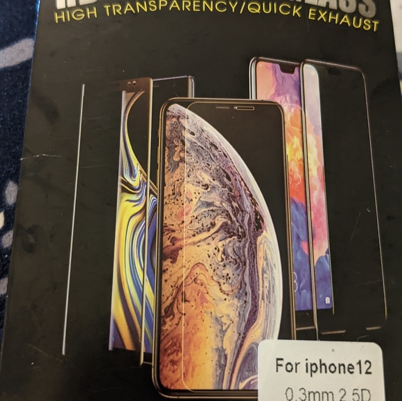 iPhone 12 HD Tempered glass screen protector - Picture 3 of 3